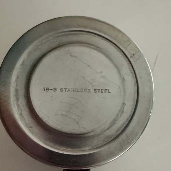 Vintage Stainless Steel Milk Frothing Pitcher with Wooden Teak Handle MCM Danish - Picture 8 of 8